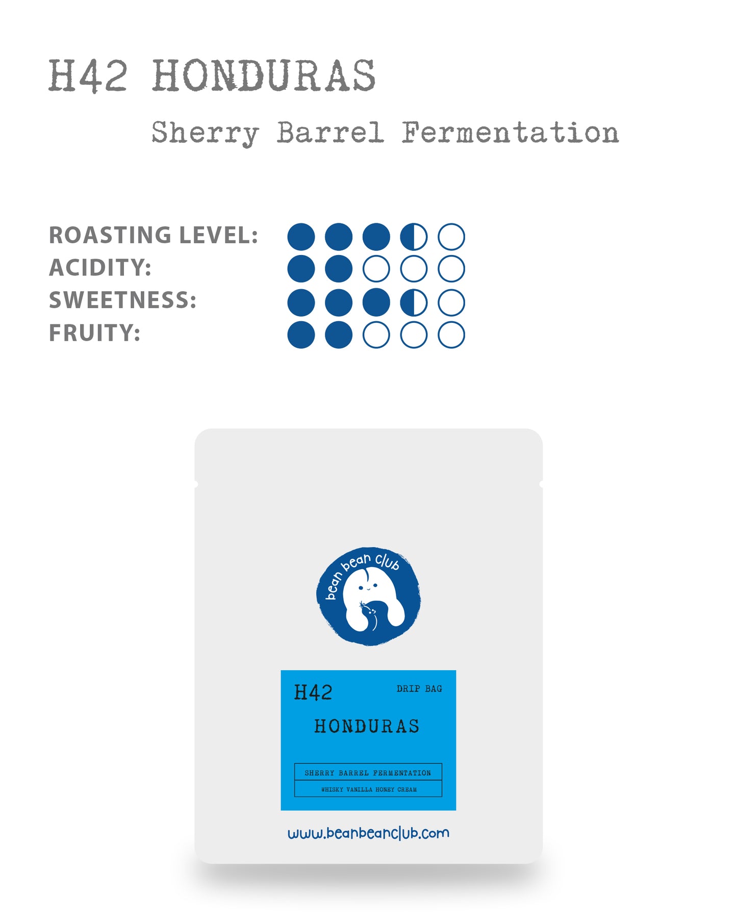 H42 - 洪都拉斯 雪梨 威士忌酒桶發酵 (掛耳包)